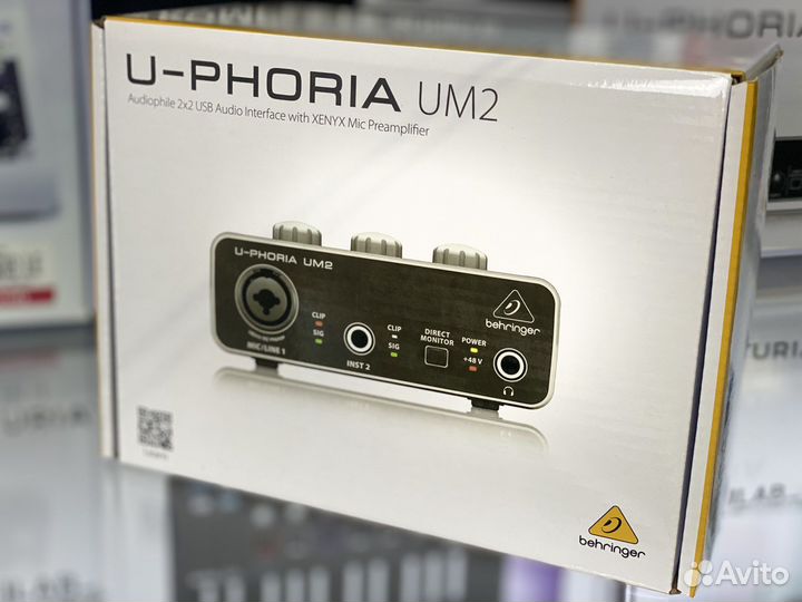 Звуковая карта Behrinder Um2