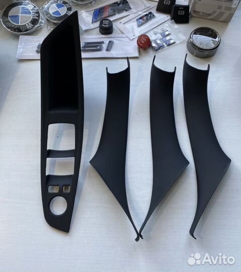 Накладки bmw f10 чрные
