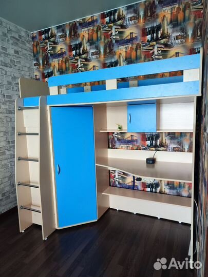 Детская кровать чердак