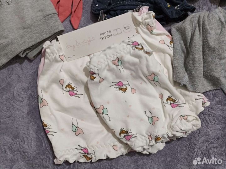 Вещи пакетом на девочку 86