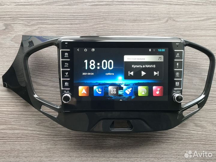 Магнитола + физические кнопки на LADA Vesta