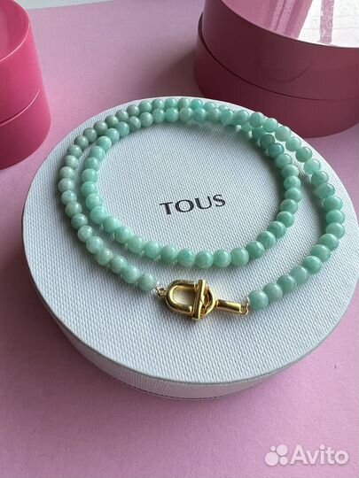 Колье Tous Manifesto с амазонитом