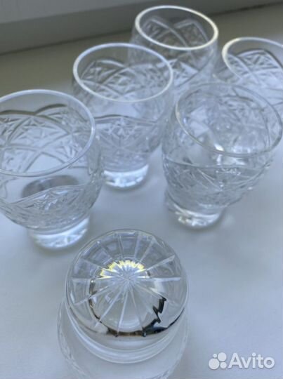 Стопки хрустальные СССР