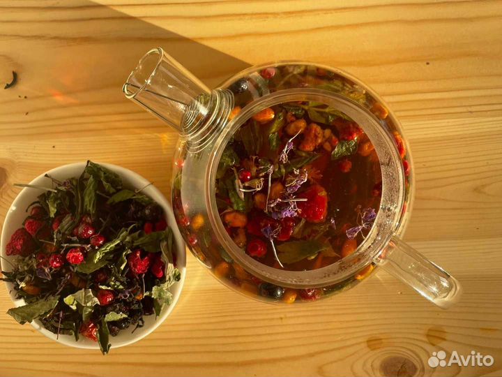 Иван-чай 1 кг «Ягоды и травы», полезный чай