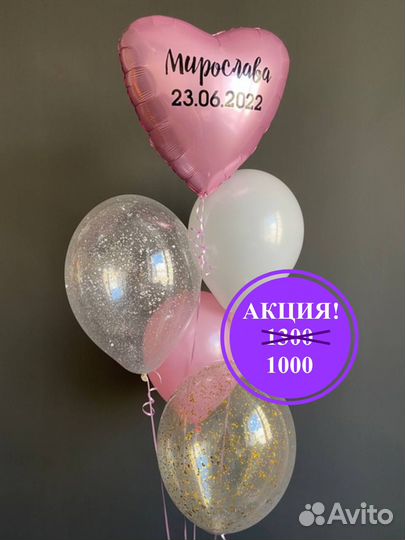 Гелиевые воздушные шары. Доставка