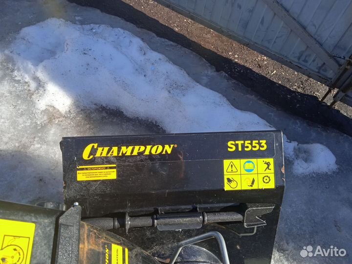 Снегоуборщик champion st 553