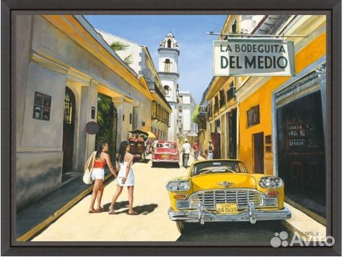 Репродукция картины размером 50 х 65 см