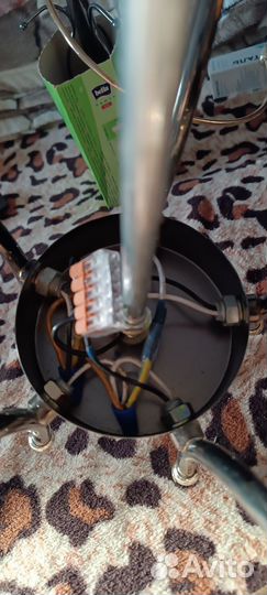 Люстра потолочная бу