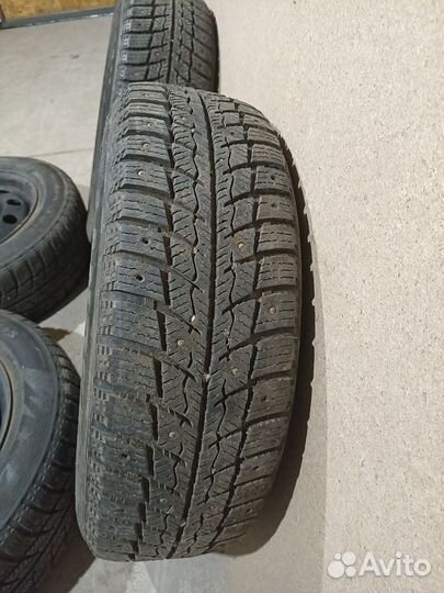 Комплект зимних колес Hyundai Солярис, Kia Рио