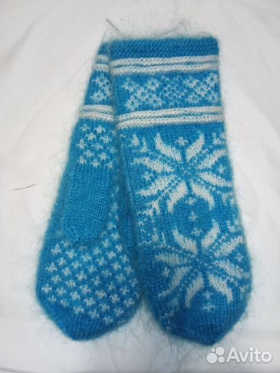 Варежки ручной работы