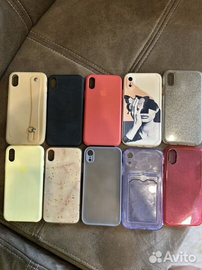 Чехлы для айфон XR комплектом