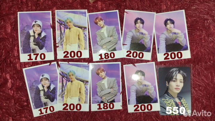 Полароиды Stray Kids Rock Star