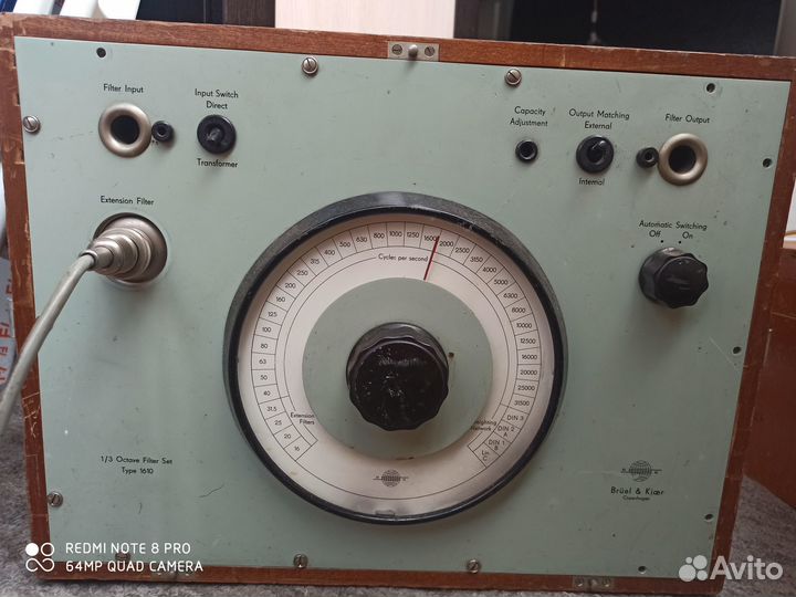 Фильтр октавный 1/3 Bruel Kjaer 1610