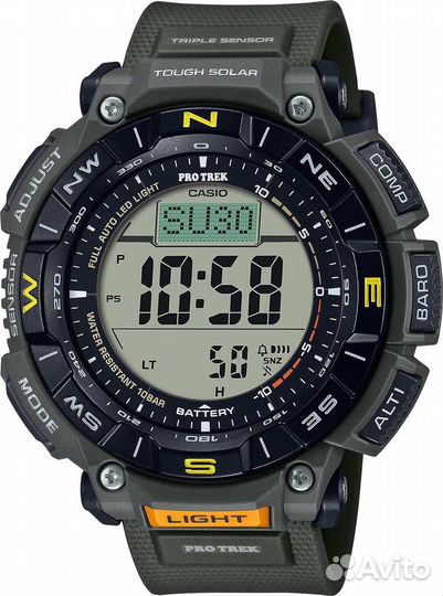 Часы casio pro trek prg 340