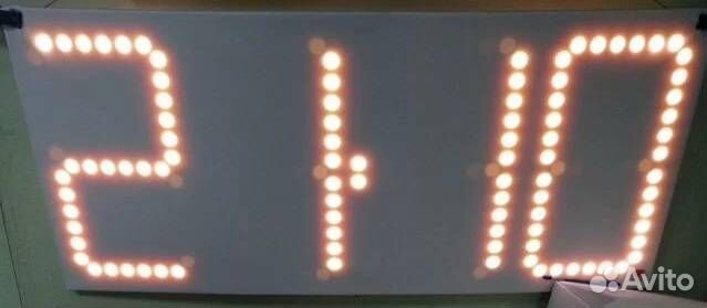 Часы настенные с крупными цифрами