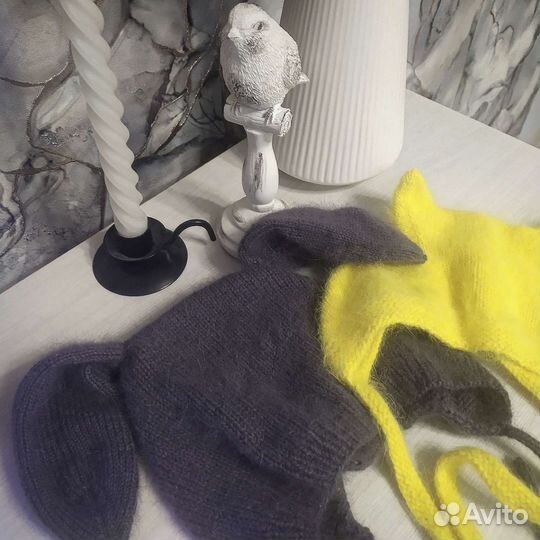 Детские шапочки с ушками