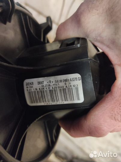 Мотор отопителя печки опель зафира б