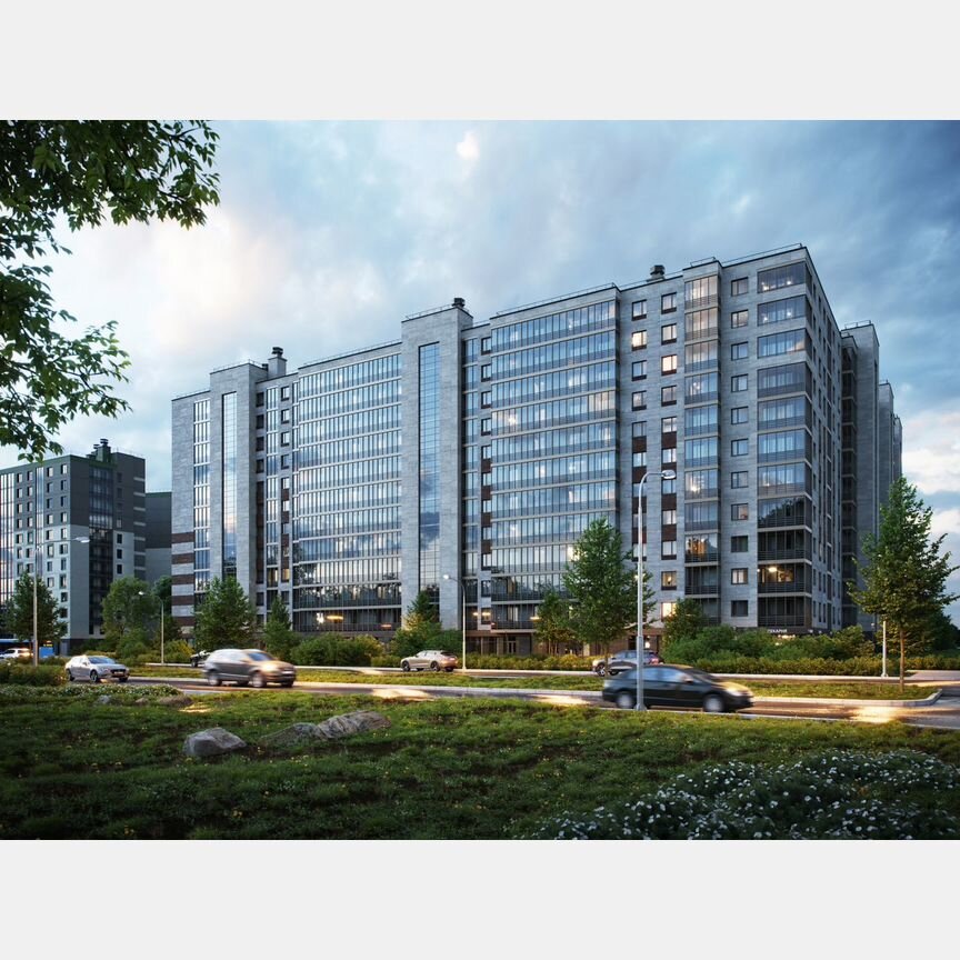 Квартира-студия, 24,2 м², 2/12 эт.