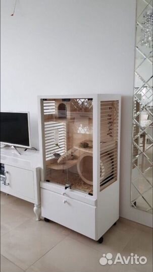 Витрины для шиншилл и дегу