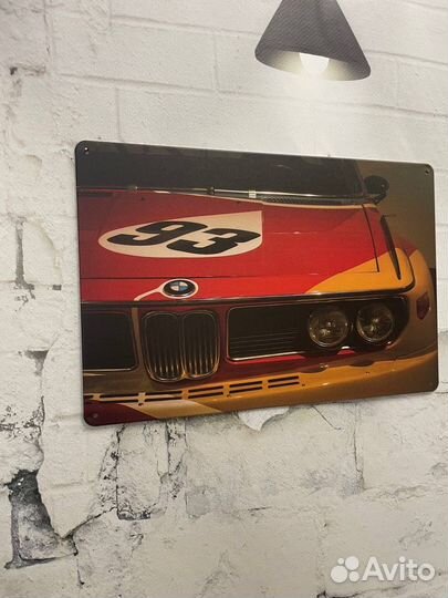 Декор на стену BMW авто 93