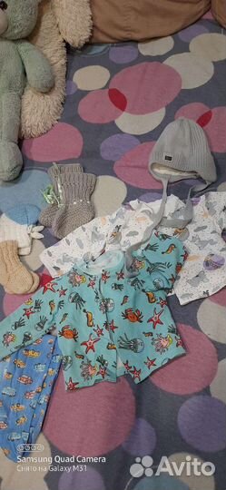 Детские вещи пакетом 0 до 4