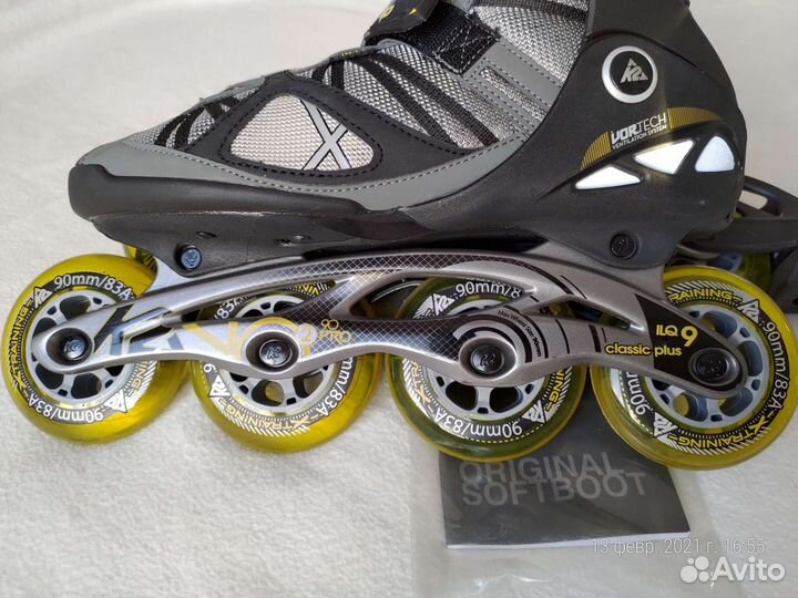 Ролики К2 VO2 90 Pro (Boa) мужские