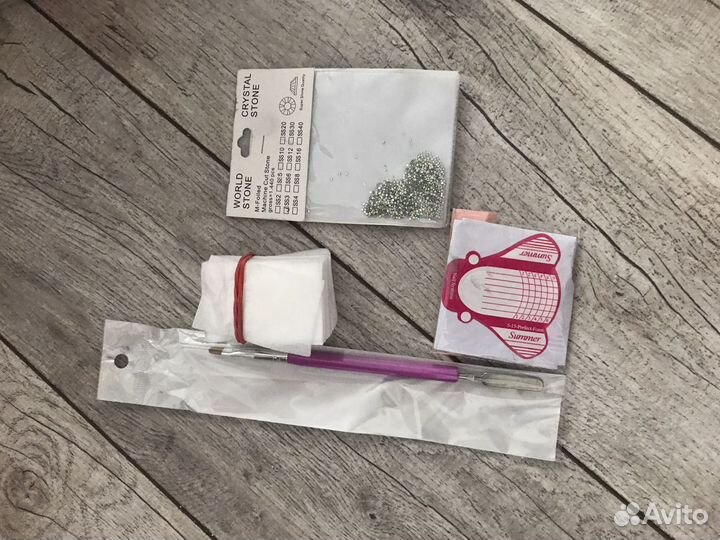 Набор для наращивания ногтей с лампой