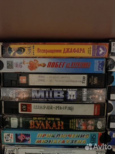 Кассеты vhs фильмы
