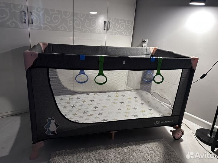 Манеж кровать kinderkraft