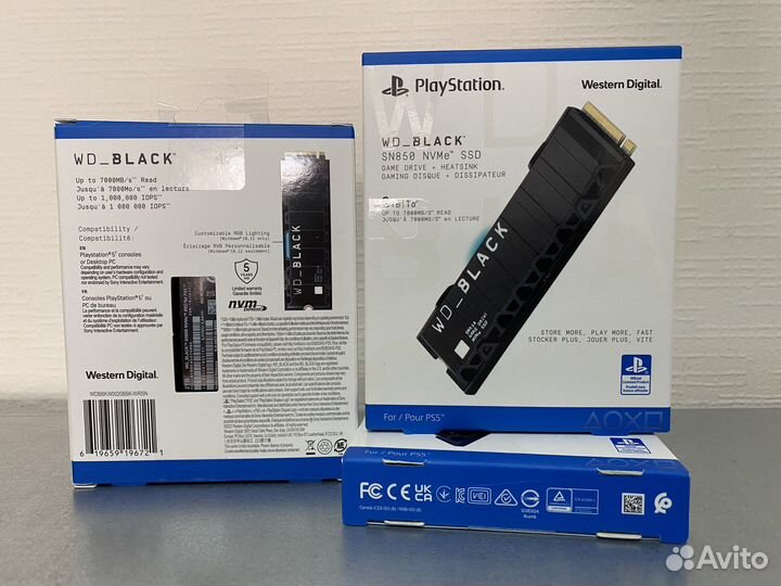 WD SN850 2tb для консолей PS5