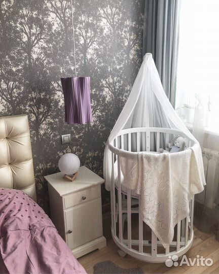 Кроватка детская ellipsebed 7 в 1