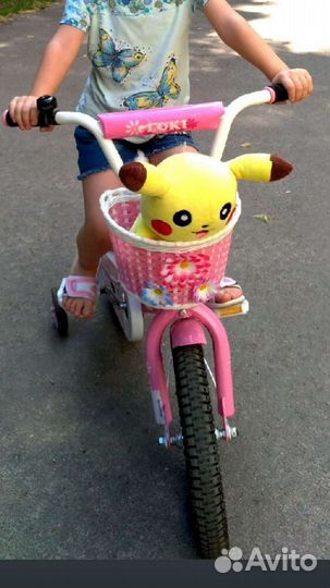 Детский велосипед для девочки 4 - 6 лет