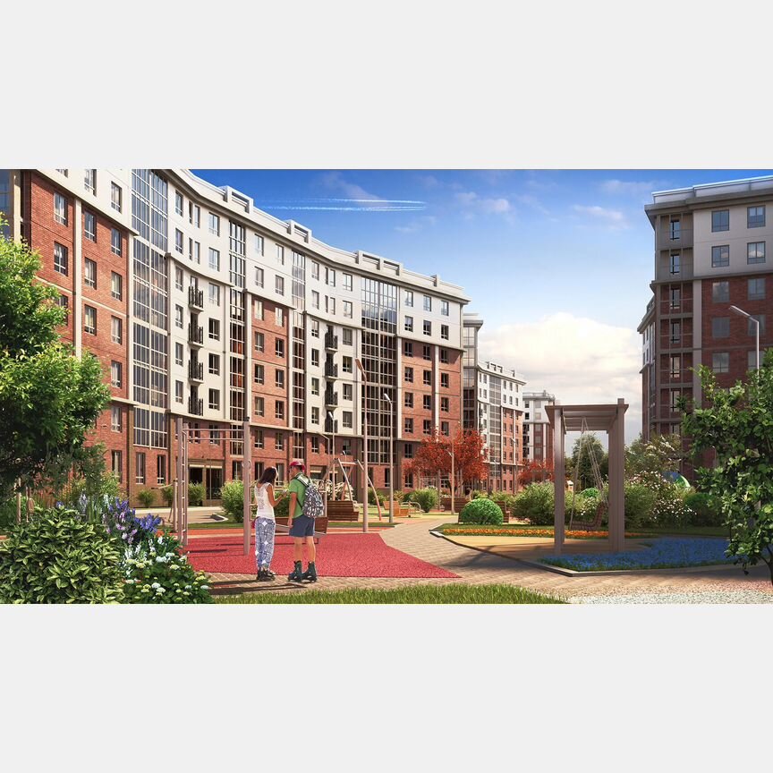 1-к. квартира, 36,6 м², 1/8 эт.