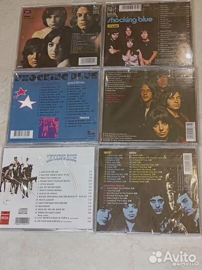 Коллекция новых CD Shocking Blue