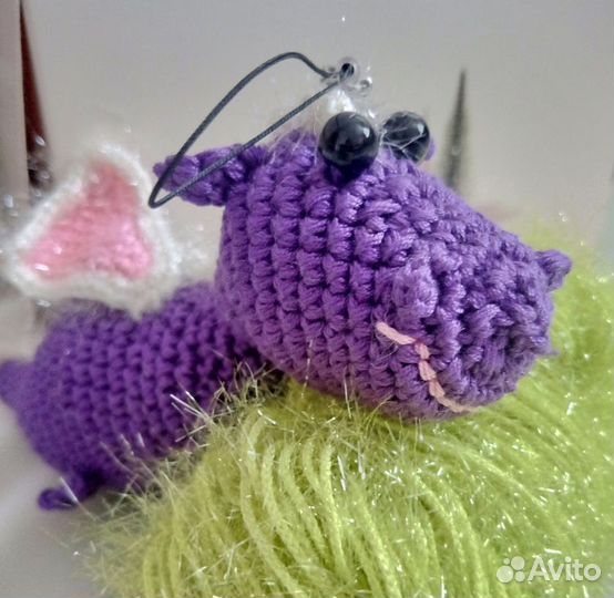 Дракон брелок новый год