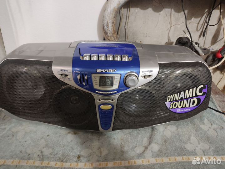 Магнитофон sharp QT-90W(S)