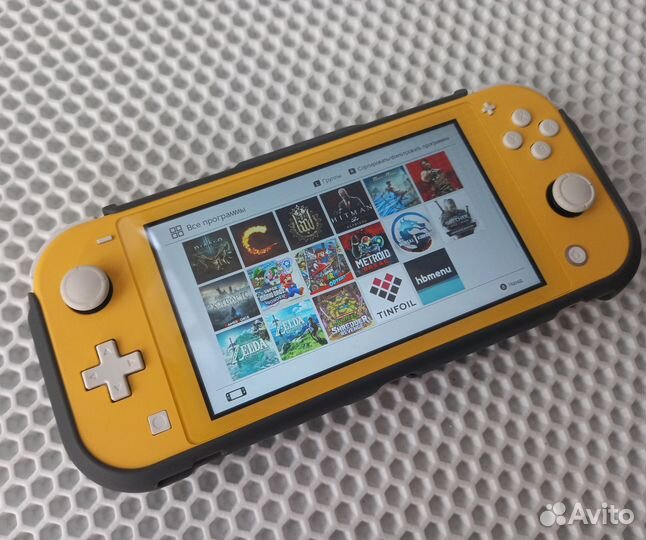 Nintendo switch lite прошитая 512гб