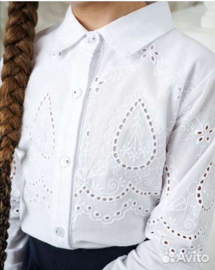 Блузка школьная