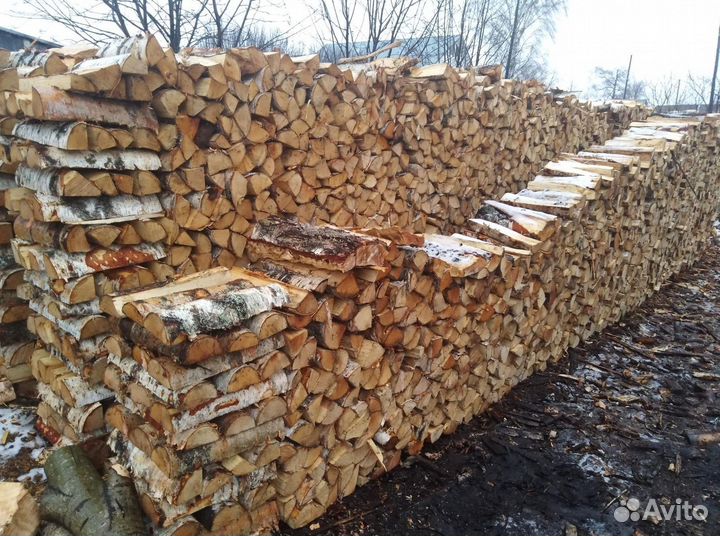 Дрова колотые ольха