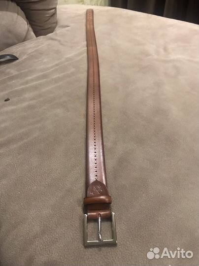 Мужской кожаный ремень Canali оригинал