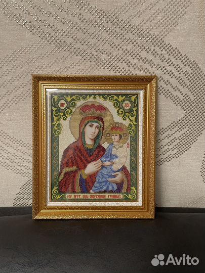 Икона из бисера