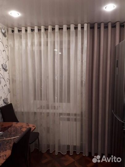 Новые шторы из элитной ткани на люверсах