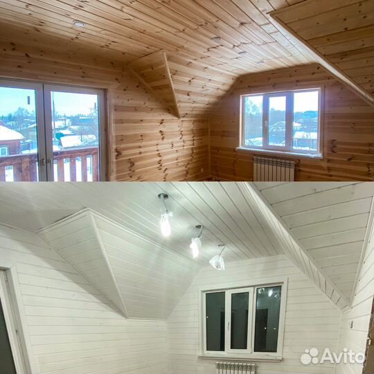 Покраска стен, полов, потолков