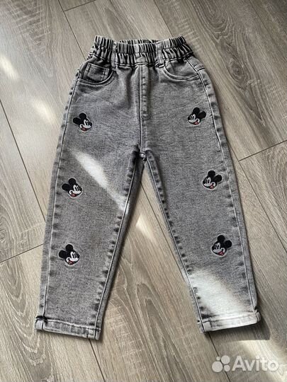 Джинсы для девочки 104