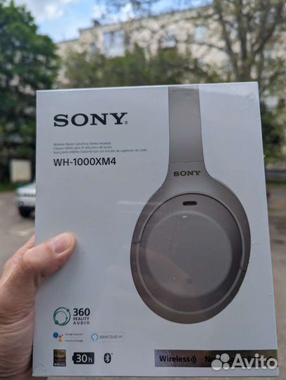 Sony WH-1000XM4 Blue Новые/Глобал/USA
