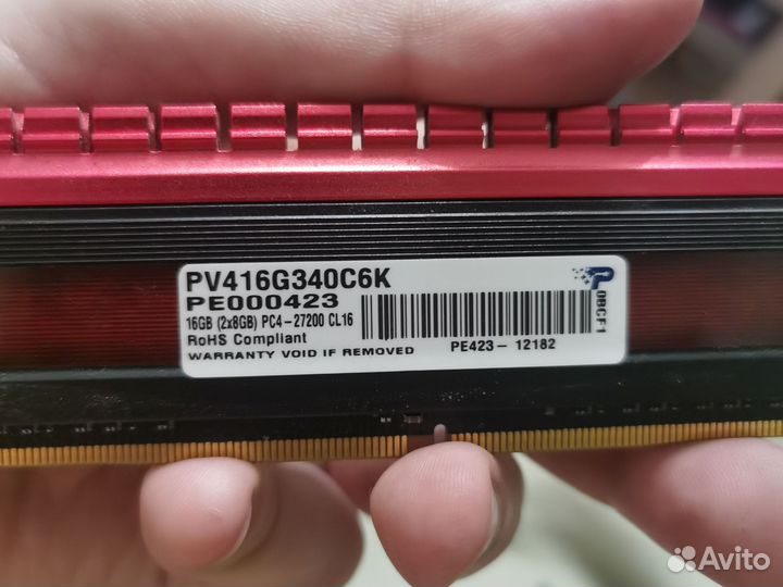 Оперативная память Patriot Viper 4 PV416G340C6K