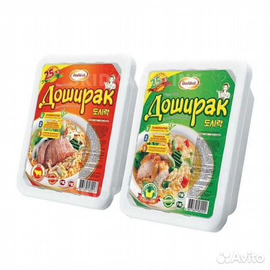 Доширак вкус говядина лоток 90г