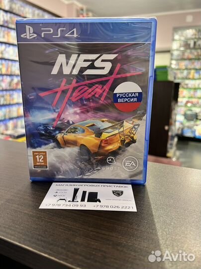 Need for Speed Heat ps4 бу.,новая, запечатанная