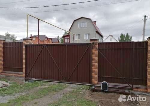 Забор из профнастила