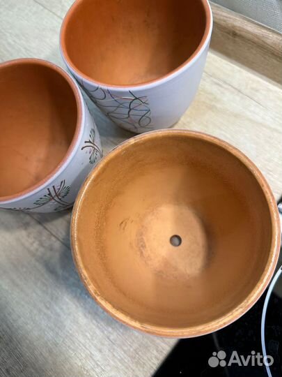 Горшки керамические цветочные